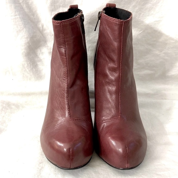 XIT by DINSKO New Leather Heels Platform Ankle Boots - Picture 3 of 12